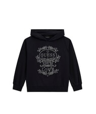 GUESS KIDS Kapuzenpullover mit Strasssteinen - Sweatshirts Kinder