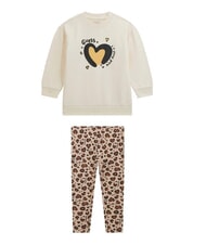 GUESS KIDS MINI ME M&auml;dchen-Trainingsanzug-Set mit Sweatshirt und Hose - Trainingsanz&uuml;ge f&uuml;r Kinder