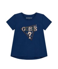GUESS KIDS Kurz&auml;rmeliges T-Shirt mit Stickerei und Pailletten - Kinder-T-Shirt