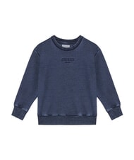 GUESS LS ACTIVE Kinder-Sweatshirt mit Rundhalsausschnitt Junge Vintage Blau war - Sweatshirts Kinder - 1