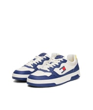 TOMMY HILFIGER TOMMY JEANS Cupsole Ledersneaker Samtblau - Herrenschuhe - 1