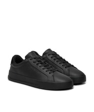 TOMMY HILFIGER COURT BETTER Ledersneakers Schwarz - Herrenschuhe - 1