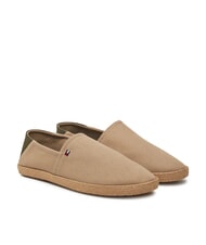 TOMMY HILFIGER TH Espadrilles aus Canvas Beige - Herrenschuhe - 1