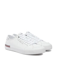 TOMMY HILFIGER CORE CORPORATE Ledersneakers Wei&szlig; - Herrenschuhe - 1