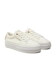 TOMMY HILFIGER ESSENTIAL Canvas-Plateau-Sneaker ecru - Damenschuhe - 1