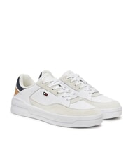 TOMMY HILFIGER ESSENTIAL BASKET Turnschuhe Wei&szlig; - Damenschuhe - 1