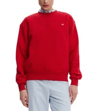 TOMMY HILFIGER TH Sweatshirt mit Rundhalsausschnitt in regul&auml;rer Passform Prim&auml;rrot - Sweatshirts Damen - 1