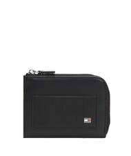 TOMMY HILFIGER TH FLAG M&uuml;nzbeutel aus Leder - Brieftaschen Herren