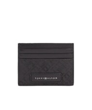 TOMMY HILFIGER TH Flacher Kartenhalter aus Leder - Brieftaschen Herren