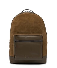 TOMMY HILFIGER TH CASUAL SUEDE Lederrucksack f&uuml;r 15-Zoll-Laptop - PC-Rucks&auml;cke