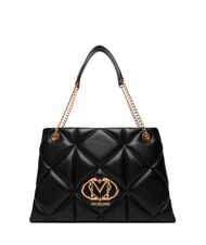 LOVE MOSCHINO EMBOSSED Schultertasche mit Kettenhenkeln - Damentaschen