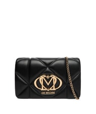 LOVE MOSCHINO EMBOSSED Schultertasche mit Klappe - Damentaschen