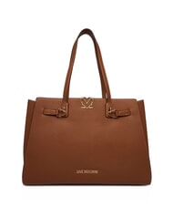 LOVE MOSCHINO SOFT SCULPT Schultertasche LEDER - Damentaschen - 1