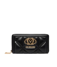 LOVE MOSCHINO EMBOSSED Gro&szlig;e Geldb&ouml;rse mit Rei&szlig;verschluss - Brieftaschen Damen