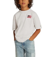 TOMMY HILFIGER TH KIDS Kurz&auml;rmeliges T-Shirt mit Flagge - Kinder-T-Shirt