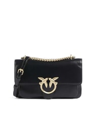 PINKO LOVE BAG Schmale Schultertasche aus Leder - Damentaschen