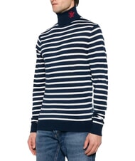 TOMMY HILFIGER TH Rollkragenpullover aus Baumwollmischgewebe - Herrenpullover