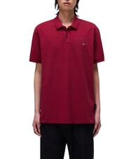 NAPAPIJRI ELBAS JERSEY Mikrologe-Poloshirt aus Baumwolle Tibetisches Rot - Herren-Polo-Shirts/Herren-Polo-Shirt/Herrenpoloshirt/Herrenpoloshirts - 1