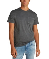 TOMMY HILFIGER TH JEANS Kurz&auml;rmeliges T-Shirt mit Tasche - Herren-T-Shirts