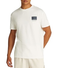 TOMMY HILFIGER TH JEANS Kurz&auml;rmeliges Baumwoll-T-Shirt ecru - Herren-T-Shirts - 1