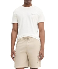 TOMMY HILFIGER TH JEANS Kurz&auml;rmeliges T-Shirt mit Grafikprint ecru - Herren-T-Shirts - 1