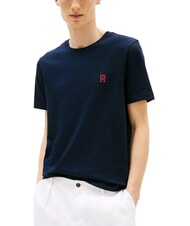 TOMMY HILFIGER TH T-Shirt mit Monogramm-Logo W&uuml;stenhimmel - Herren-T-Shirts - 1