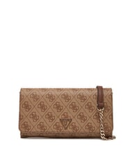 GUESS NOELLE 2 Mini-Schultertasche Latte-Logo / braun - Damentaschen - 1