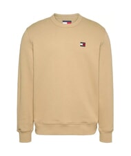 TOMMY HILFIGER TH JEANS Baumwoll-Sweatshirt mit Rundhalsausschnitt Reliktbr&auml;une - Sweatshirts Herren - 1