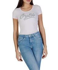 GUESS SCRIPT T-Shirt purwei&szlig; - T-Shirts und Tops f&uuml;r Damen - 1
