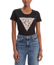 GUESS LEO TRIANGLE Kurzarm-T-Shirt - T-Shirts und Tops f&uuml;r Damen