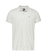 TOMMY HILFIGER TH JEANS Kurz&auml;rmeliges Poloshirt mit Flagge Schneewei&szlig;es Heidekraut - Herren-Polo-Shirts/Herren-Polo-Shirt/Herrenpoloshirt/Herrenpoloshirts - 1