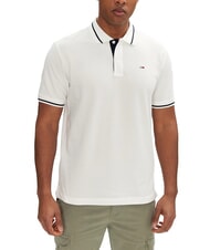 TOMMY HILFIGER TH JEANS Schmal geschnittenes, kurz&auml;rmeliges Poloshirt ecru - Herren-Polo-Shirts/Herren-Polo-Shirt/Herrenpoloshirt/Herrenpoloshirts - 1