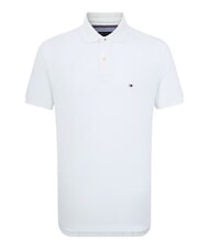 TOMMY HILFIGER TH Kurz&auml;rmeliges Poloshirt aus Baumwolle strahlendes Wei&szlig; - Herren-Polo-Shirts/Herren-Polo-Shirt/Herrenpoloshirt/Herrenpoloshirts - 1
