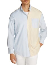 TOMMY HILFIGER TH Langarmhemd mit Farbblockmuster - Herrenhemden