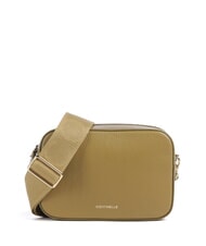 COCCINELLE TEBE Schultertasche aus strukturiertem Leder Seegras - Damentaschen - 1