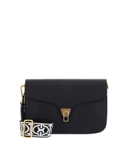 COCCINELLE BEAT SOFT RIBB  Umh&auml;ngetasche aus Leder Schwarz - Damentaschen - 1