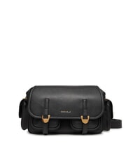 COCCINELLE CAMPUS Schultertasche aus geh&auml;mmertem Leder - Damentaschen