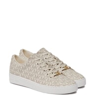 MICHAEL KORS KEATON Sneaker mit Allover-Logoprint Vanille - Damenschuhe - 1