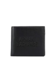 ARMANI EXCHANGE A|X Logo-Geldb&ouml;rse Schwarz - Brieftaschen Herren - 1