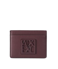 ARMANI EXCHANGE A|X Flaches Kreditkartenetui Rille - Brieftaschen Damen - 1