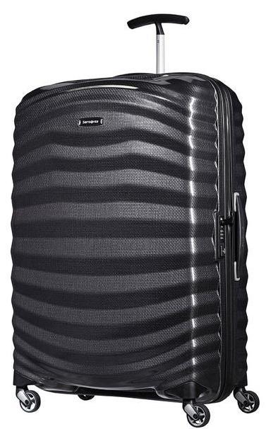 SAMSONITE LITE-SHOCK LITE-SHOCK-Linie, große Größe, ultraleicht SCHWARZ - Harte Trolleys