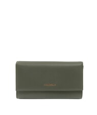 COCCINELLE METALLIC SOFT Gro&szlig;es Lederportemonnaie Algen - Brieftaschen Damen - 1
