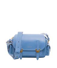 COCCINELLE CAMPUS Mini-Umh&auml;ngetasche aus Leder Blau - Damentaschen - 1