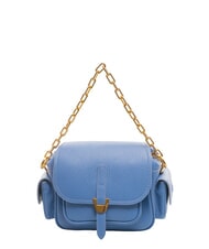 COCCINELLE CAMPUS  Mini-Umh&auml;ngetasche aus Leder Blau - Damentaschen - 1