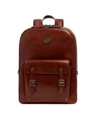 THE BRIDGE GALILEO Lederrucksack - Rucks&auml;cke f&uuml;r Schule &amp; Freizeit