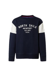 NORTH SAILS CORE Trainingsanzug aus Baumwoll-Sweatshirt Navy blau - Sweatshirts Kinder - 1