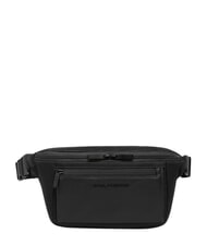 PIQUADRO ORION G&uuml;rteltasche aus Leder und Stoff - H&uuml;fttaschen