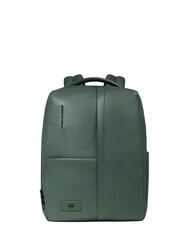 PIQUADRO RUSSEL 14" Laptop-Rucksack aus Leder GR&Uuml;N - PC-Rucks&auml;cke - 1