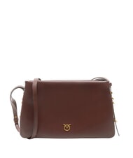 PINKO TRIPLET Umh&auml;ngetasche Burgunderwein-Antikgold - Damentaschen - 1