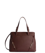 ALVIERO MARTINI PRIMA CLASSE SCOTTISH CAVIAR Handtasche mit verstellbarem Schultergurt Mahagoni - Damentaschen - 1